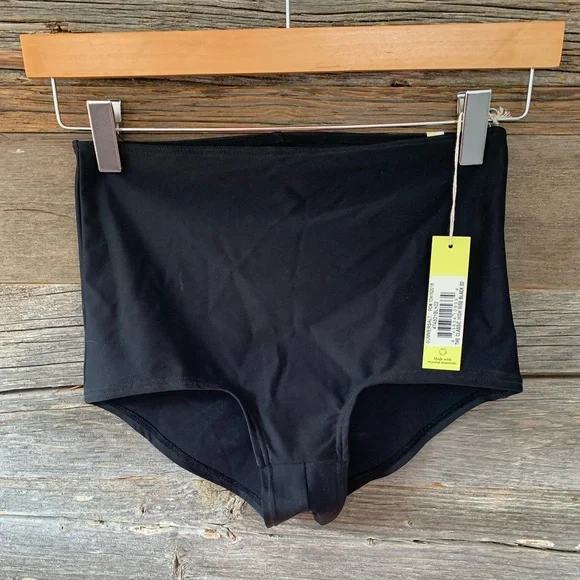 NWT black high waist SummerSalt swim bottoms - Picture 3 of 3